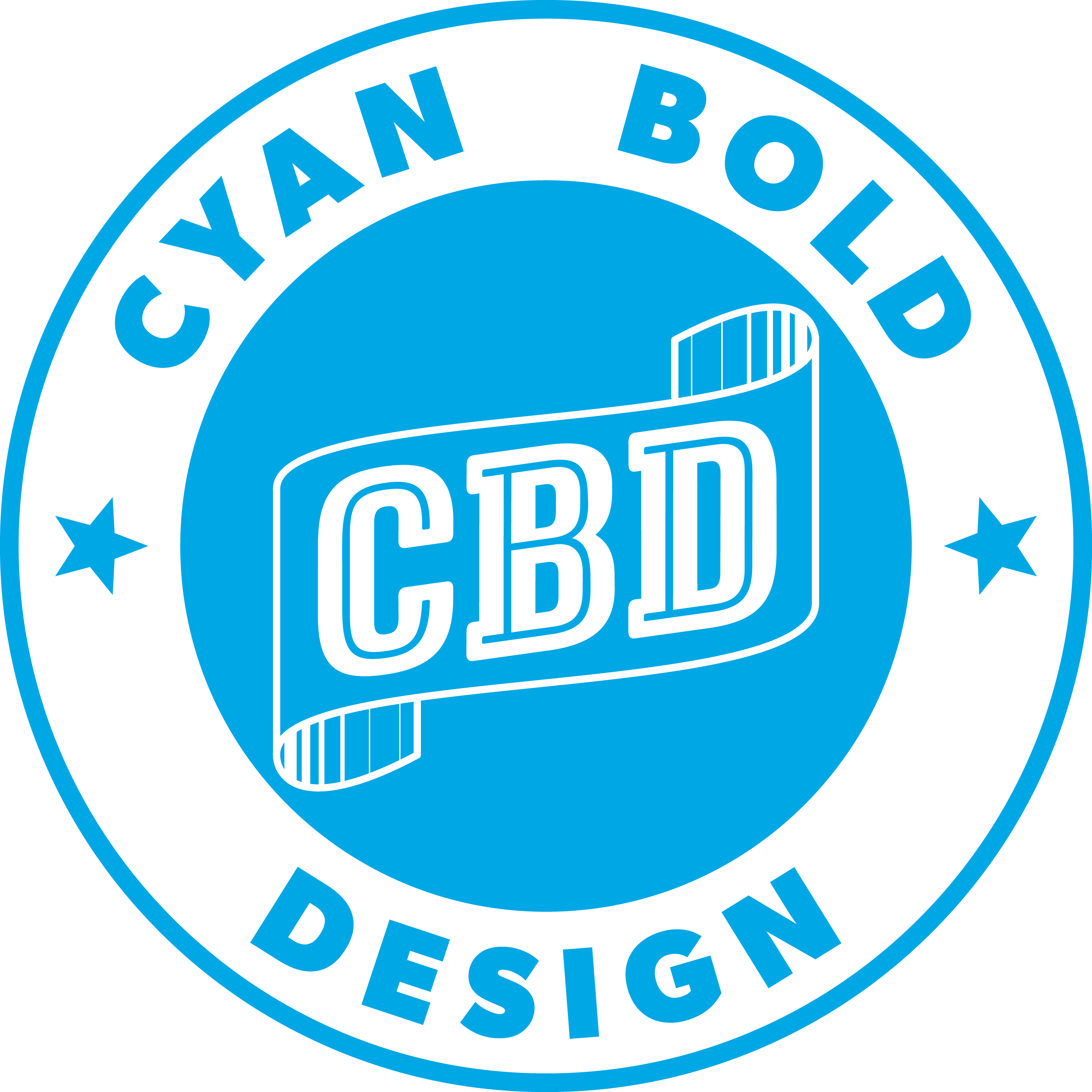 Cyan Bold Design